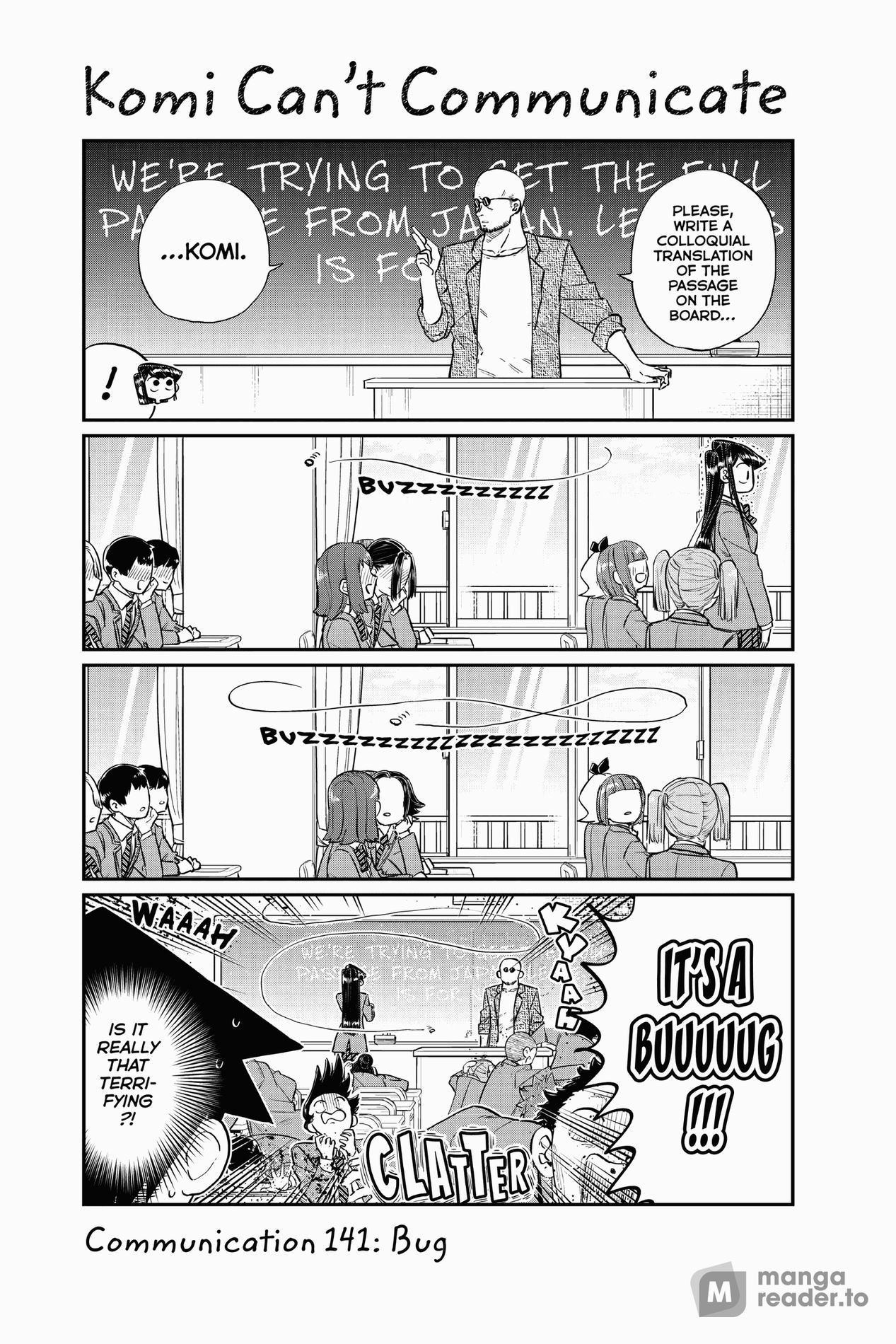 Komi Can’t Communicate, Chapter 141 image 1